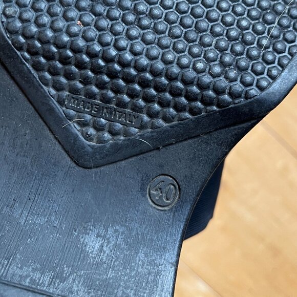 Steve Madden Slinky30 Black Slide Sandals Size 40 - Picture 7 of 9